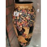 Rare Moorcroft Oak Tree & Acorns Vase