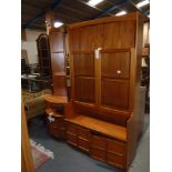 G Plan display cabinet