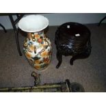 Vase and stand