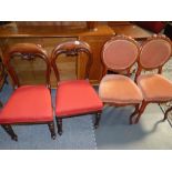 2 x Victorian Chairs and 2 others
