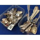 Two Boxes of Hallmarked & EPNS Silver Cutlery