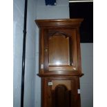 Oak Grandfather Clock Cabinet