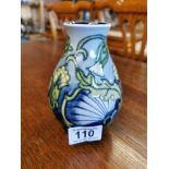 Moorcroft Nivalis Snowdrop Vase - 13.5cm high