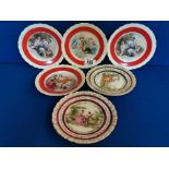 Set of Six Vintage Royal Vienna Side Plates