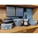 Collection of Boxed Wedgwood Jasperware