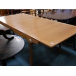 Nathan Teak extending dining table