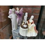 Collection of Doulton & Lladro Figures