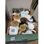 Various tea pots