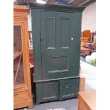 Early painted cupboard