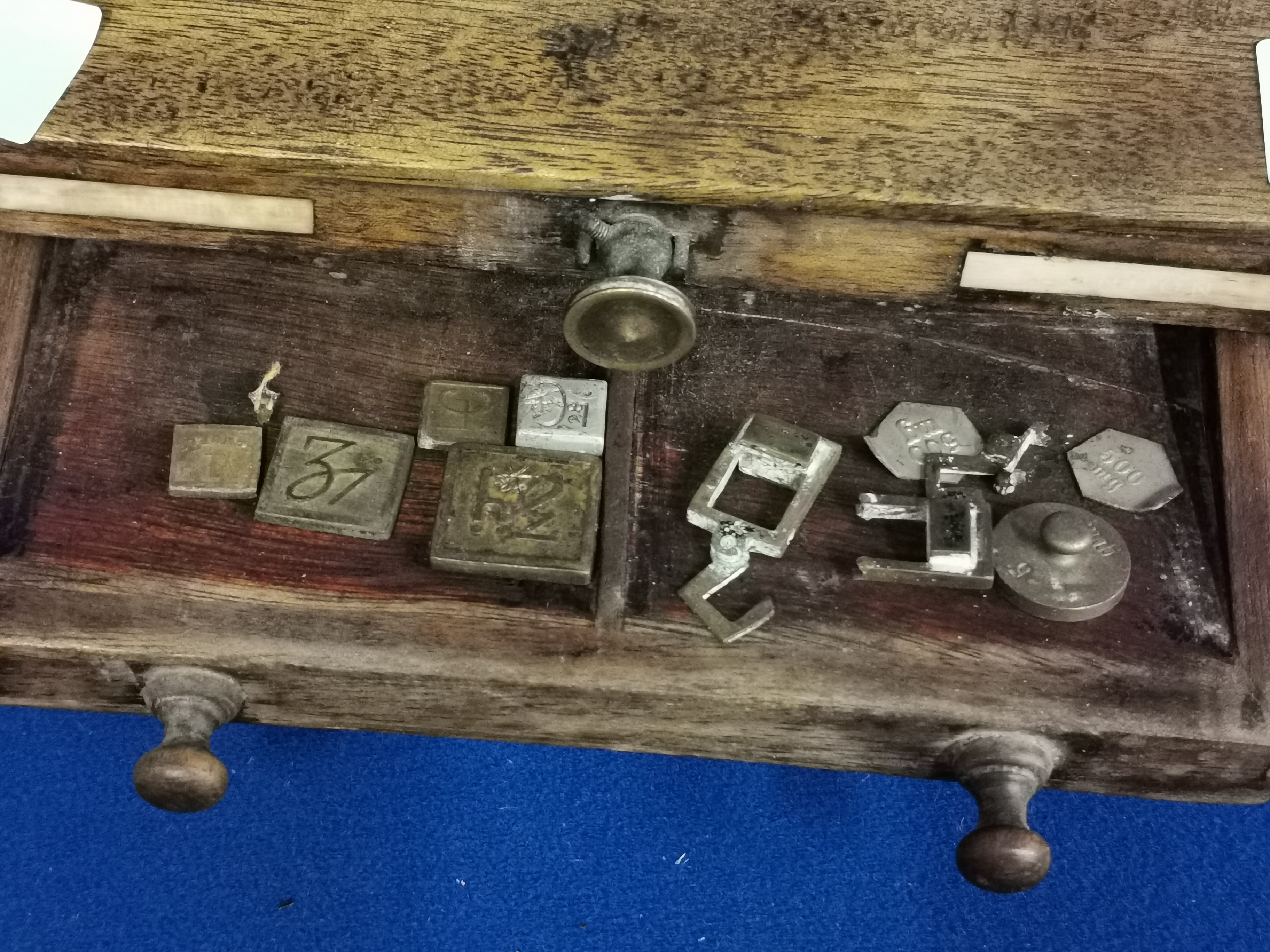 Antique Set of Apothecary Scales - Image 2 of 2