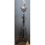 Standard oil lamp by Famos