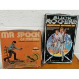 Mr Spock assembly kit and Buck Rogers adventure set