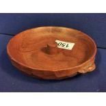 Early Mouseman Yorkshire Oak Nut Bowl