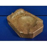 Mouseman Yorkshire Oak Ashtray