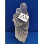 Religious Mother and Child figure Lalique style