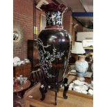 Japanese Floor Vase on Stand ( height 90cm )