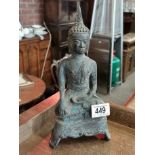 Oriental bronze Buddha figure