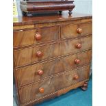 Victorian 4ht Mahogany chest