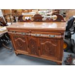 Victorian Mahogany carved sideboard