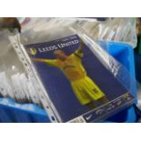 Over 200 Leeds United Football club magazines