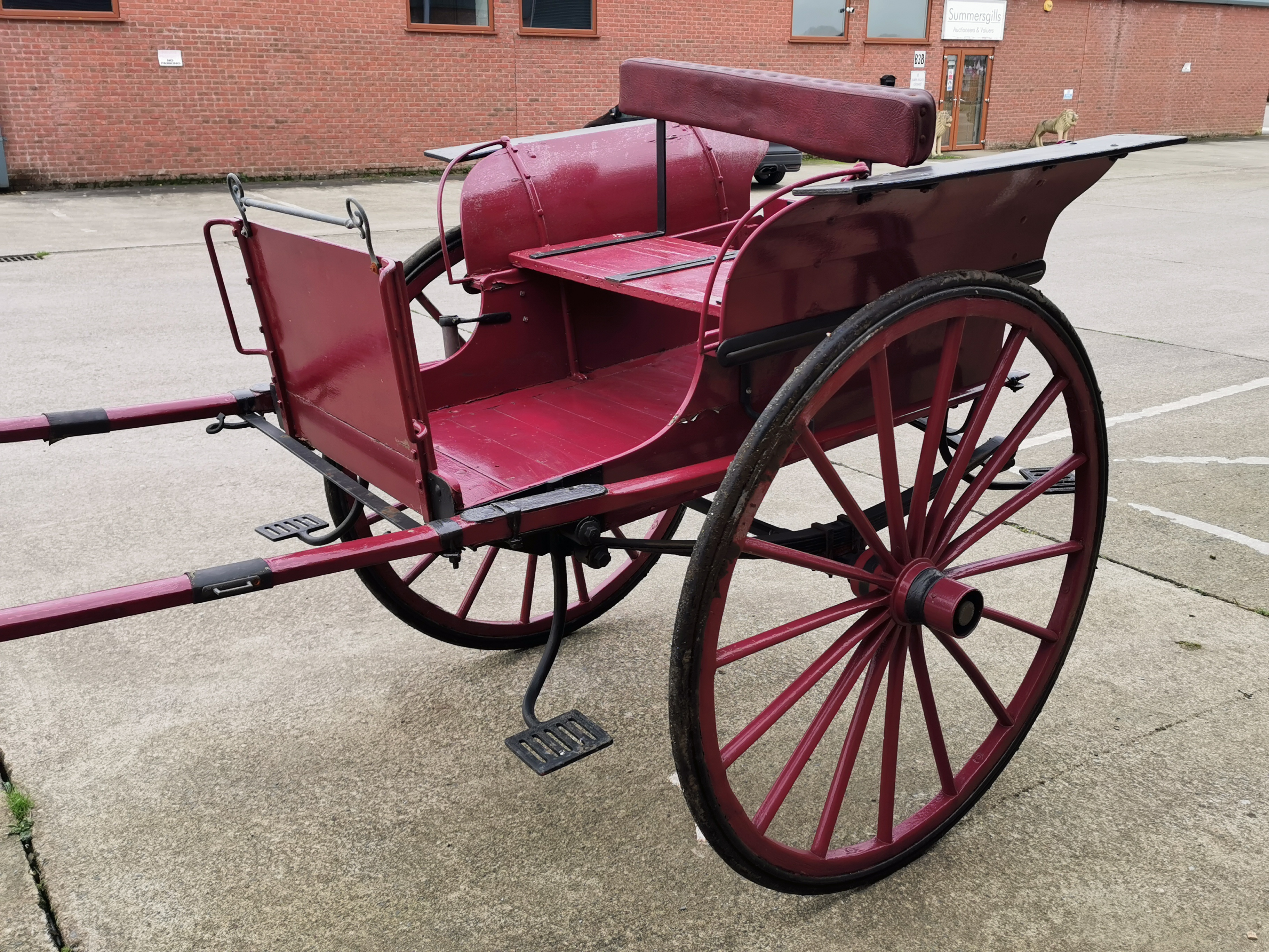 Vintage Horse-Drawn Cart - Image 4 of 8