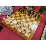 York-Inspired Medieval Style Chess Set