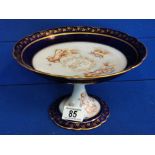 Antique Sevres Comport w/Tuileries Palace mark to base - 22cm diameter by 13cm high