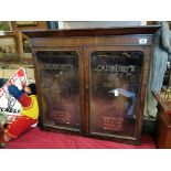 Cadbury's Chocolate Oak Shop Display Cabinet - 84cm across by 76cm high