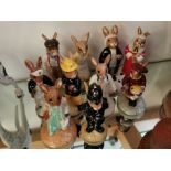 Group of Ten Royal Doulton Bunnykins Figures