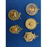 Football medals Fleetwood FC 1930 - 40s