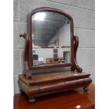 Victorian Mahogany swing mirror