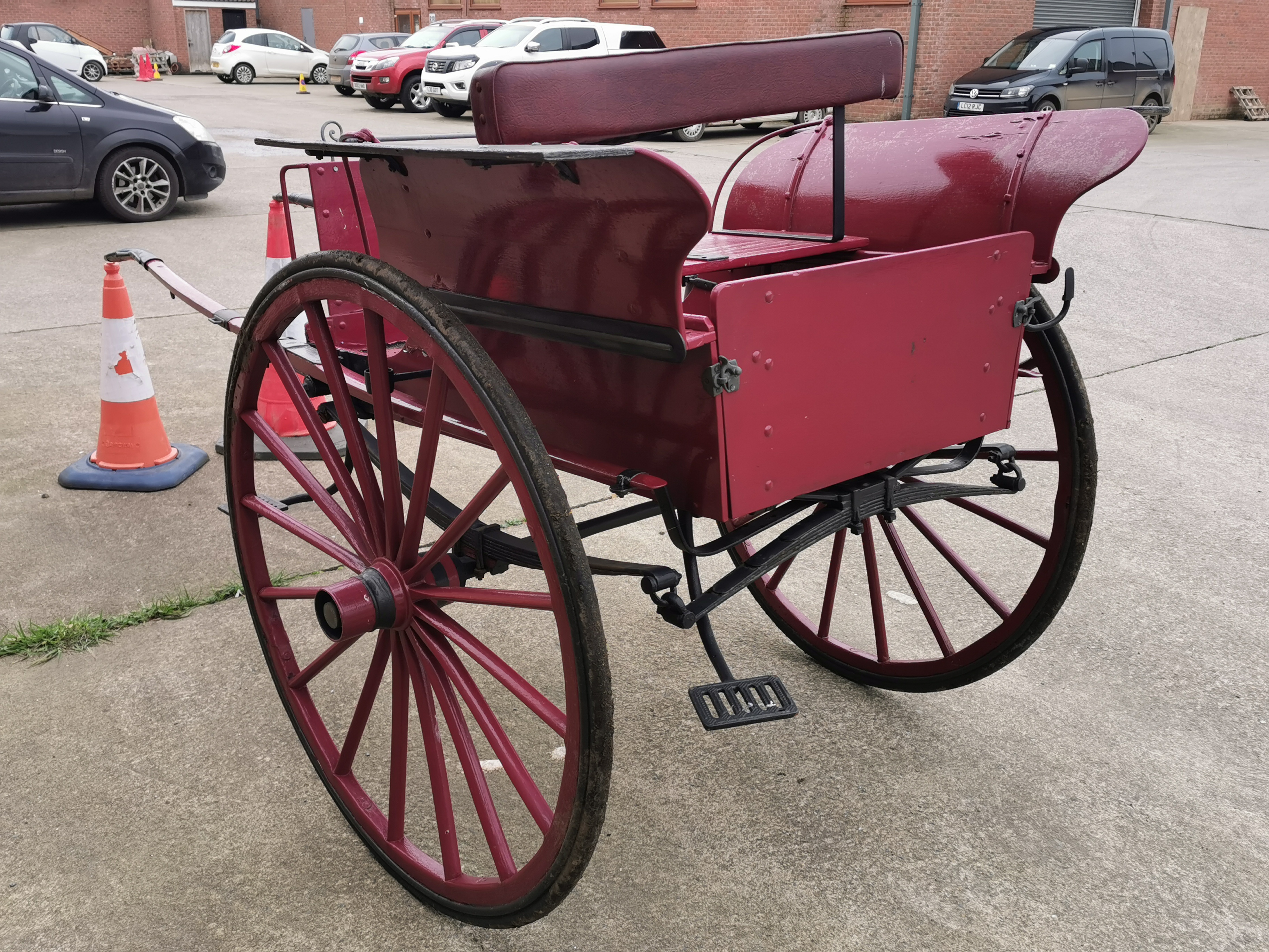 Vintage Horse-Drawn Cart - Image 5 of 8