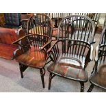 2 repro. Windsor chairs