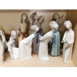 7 Lladro figures