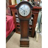 Oak Grandmother Clock - 123cm high