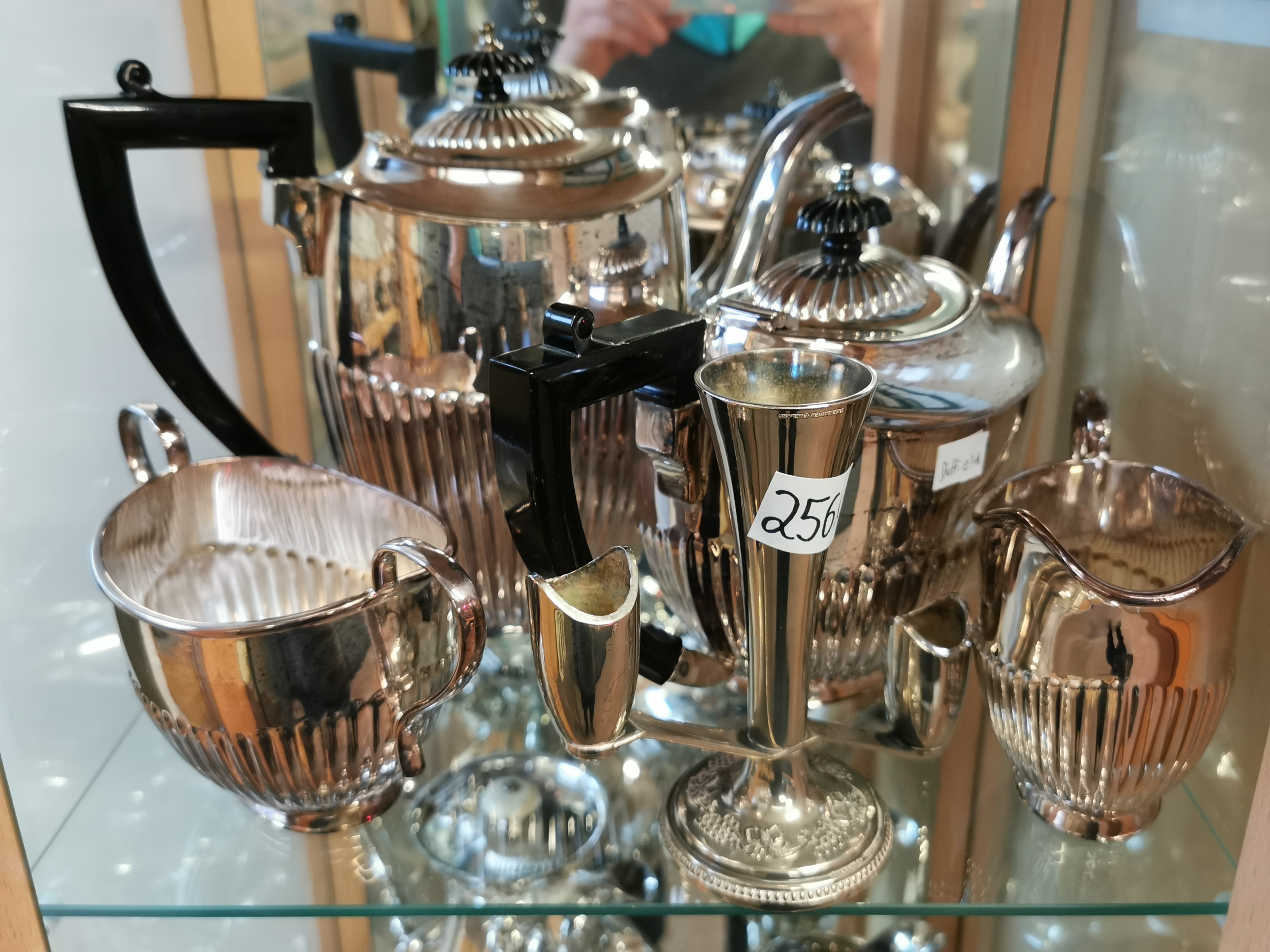 5pc Silver-Plated Tea & Coffee Set