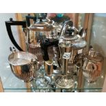 5pc Silver-Plated Tea & Coffee Set
