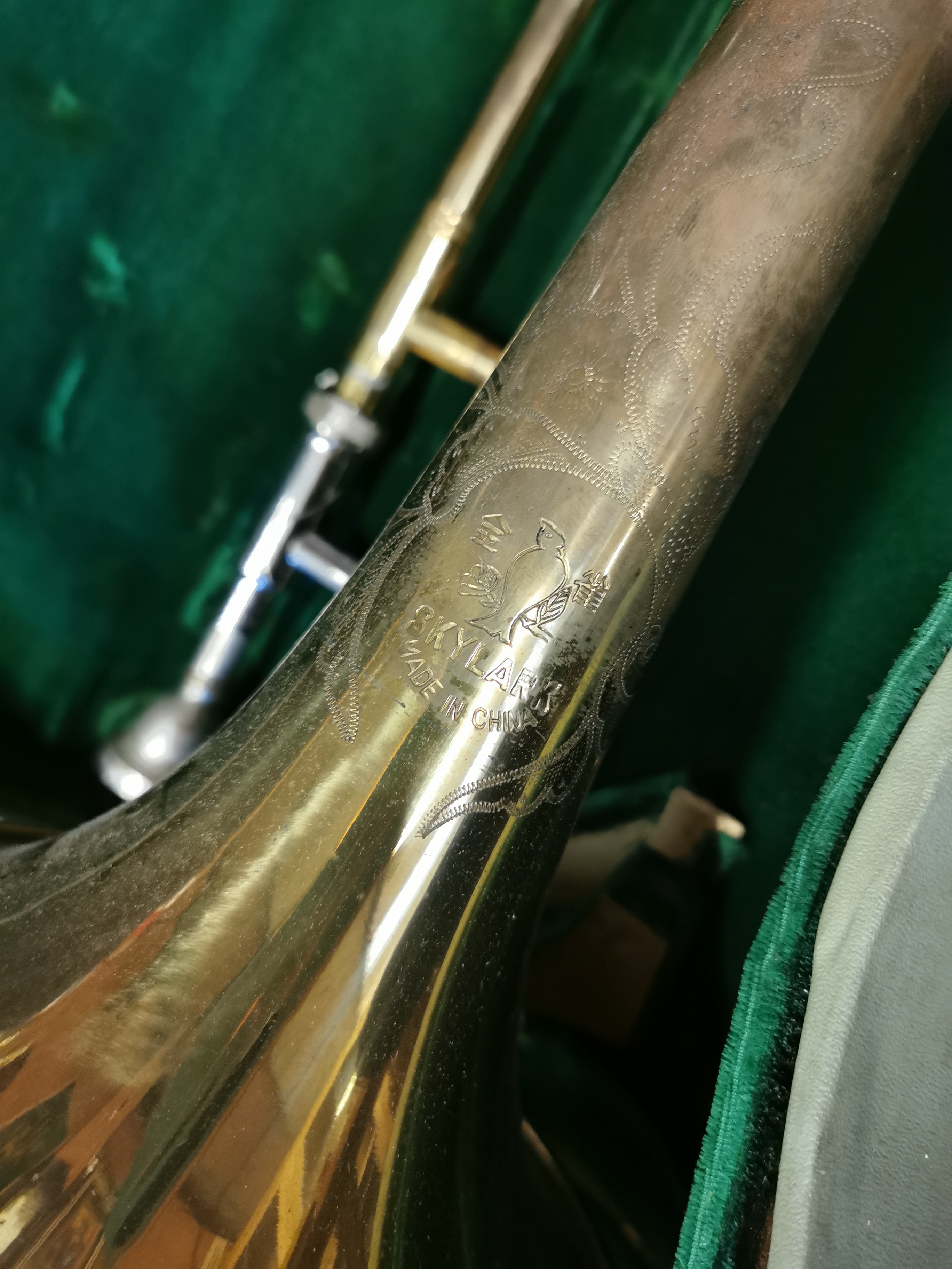 Skylark Cased Chinese Trombone - Image 3 of 3