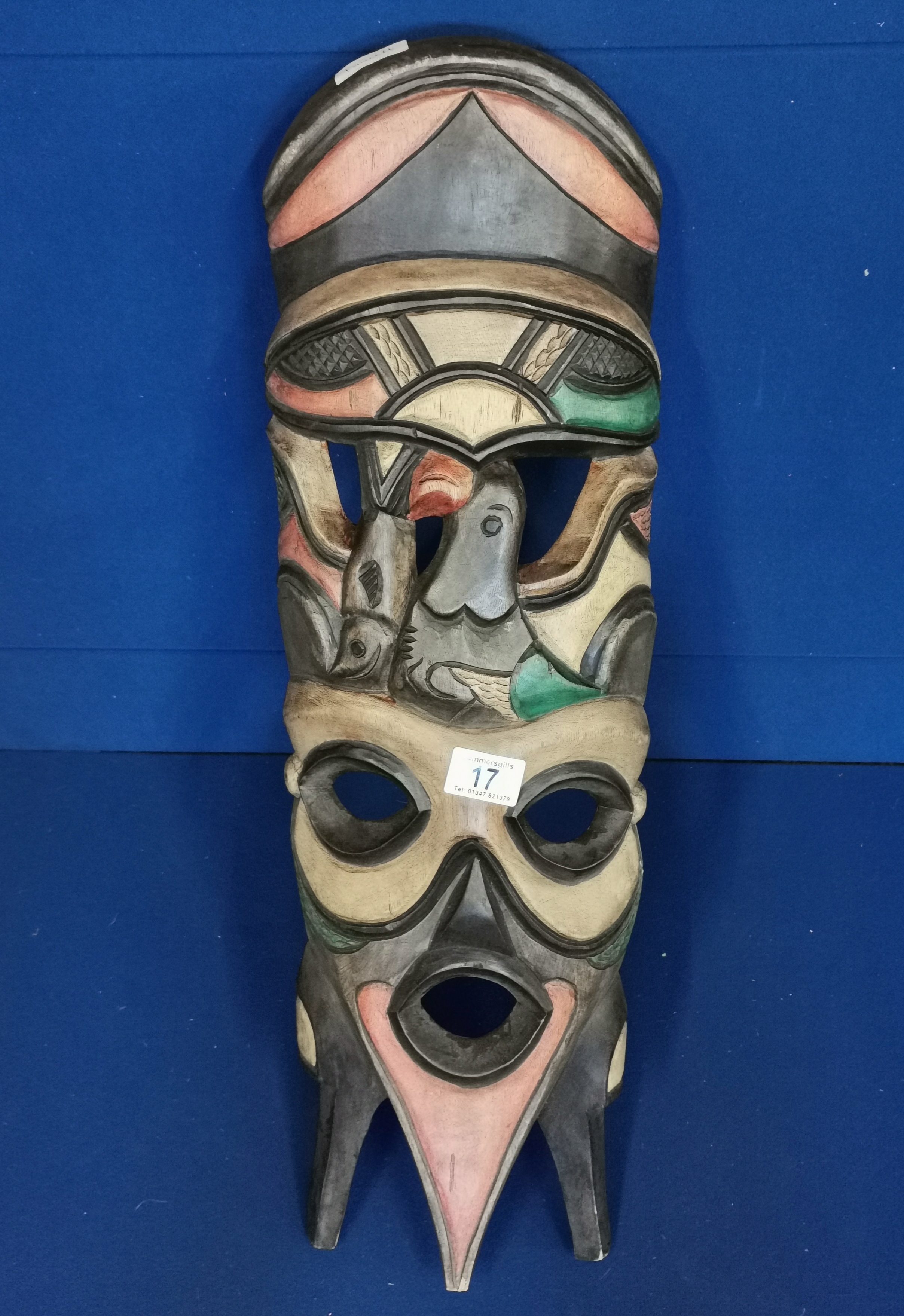 African Tribal Wall Mask