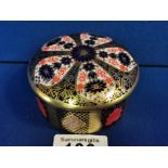 Royal Crown Derby Old Imari Oval Trinket Box