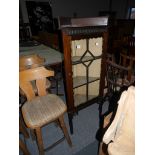 Edwardian mahogany china cabinet