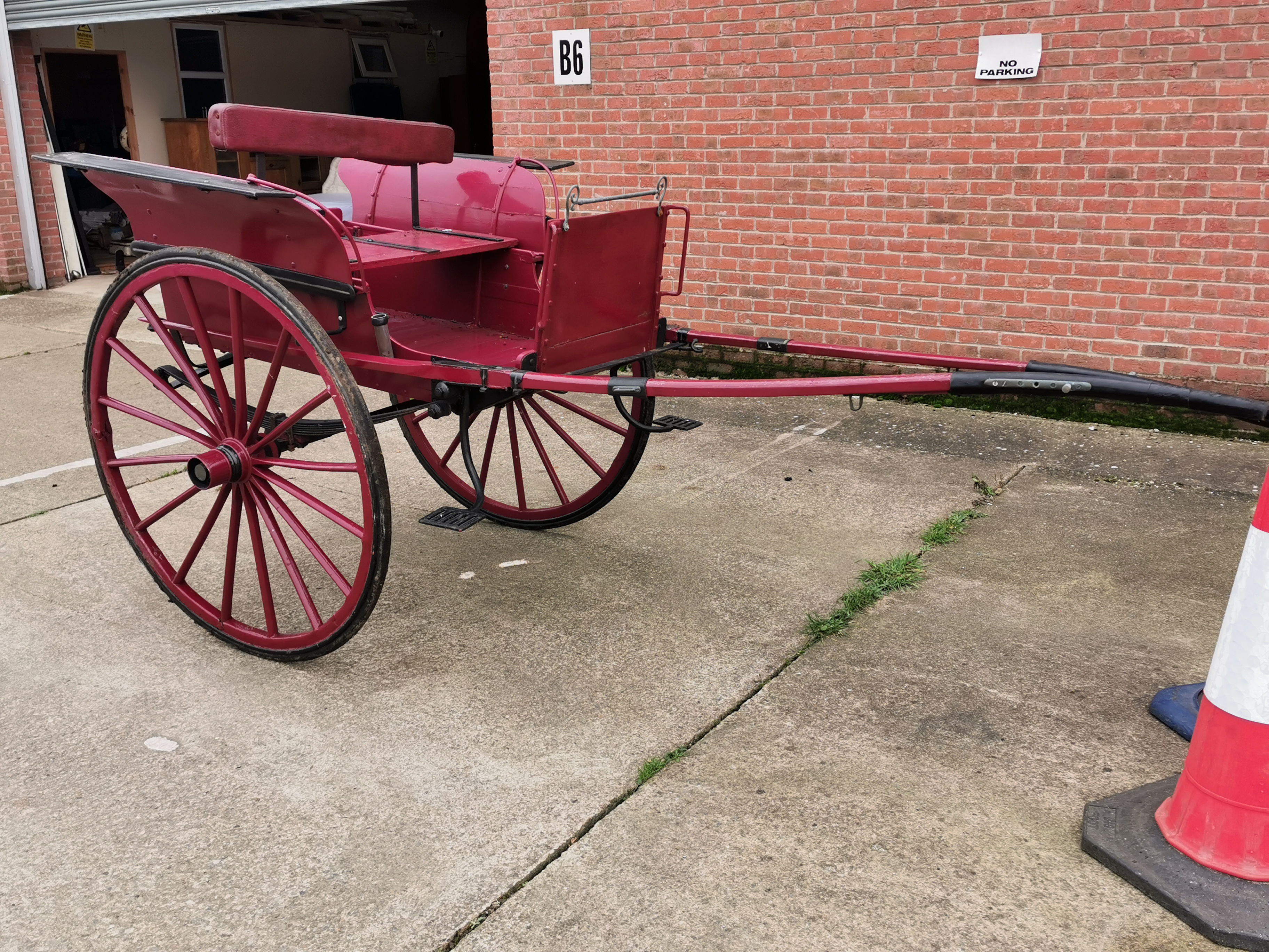 Vintage Horse-Drawn Cart - Image 3 of 8