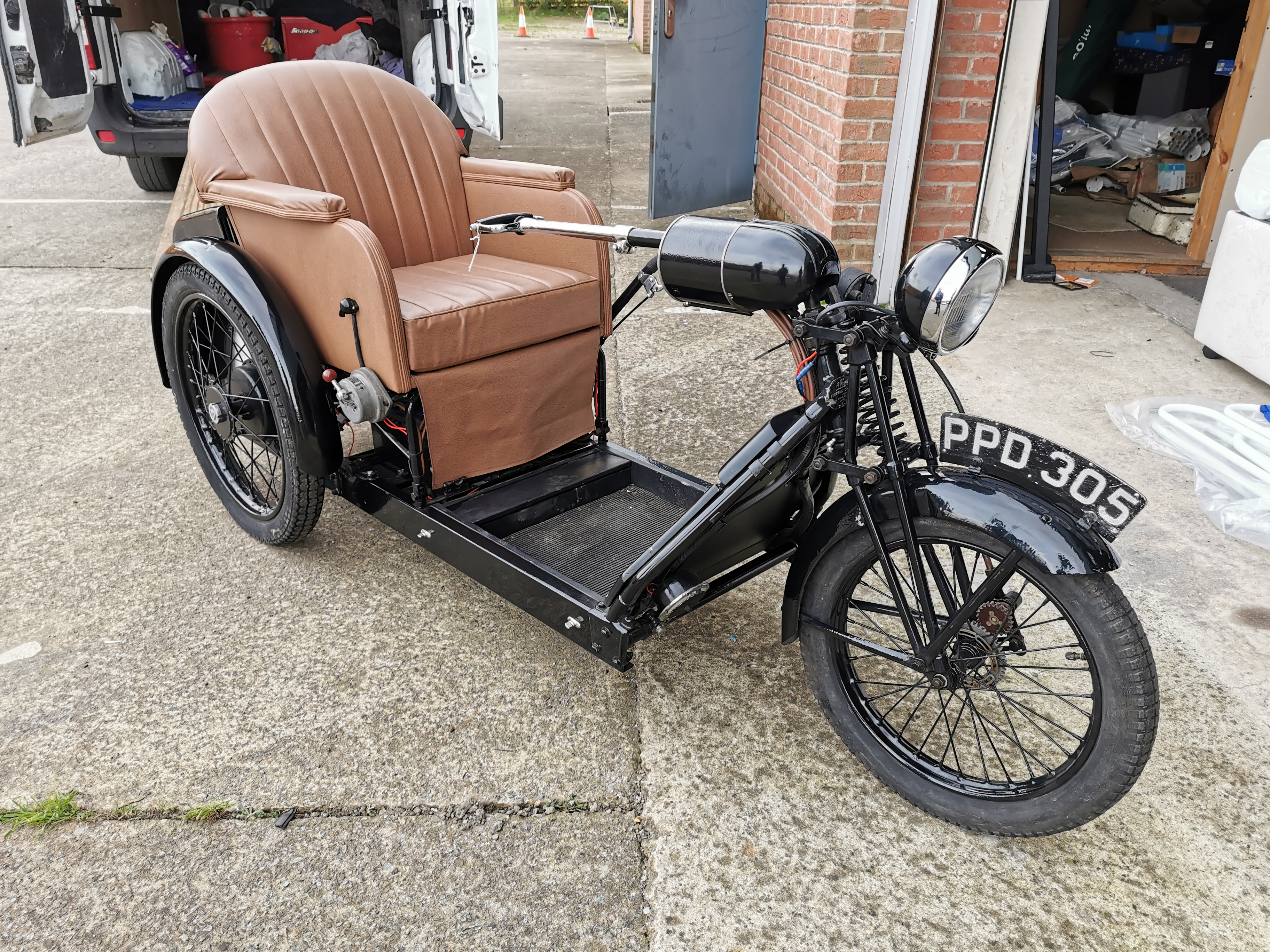 The Argson Tricycle - 36v Electric Invalid Carriage Model 36e - Registration PPD 305