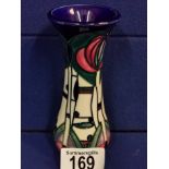 Moorcroft Charles Rennie MacKintosh Miniature Vase - 13cm high