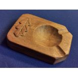 Oakleafman Yorkshire Oak Ashtray - Mouseman Interest