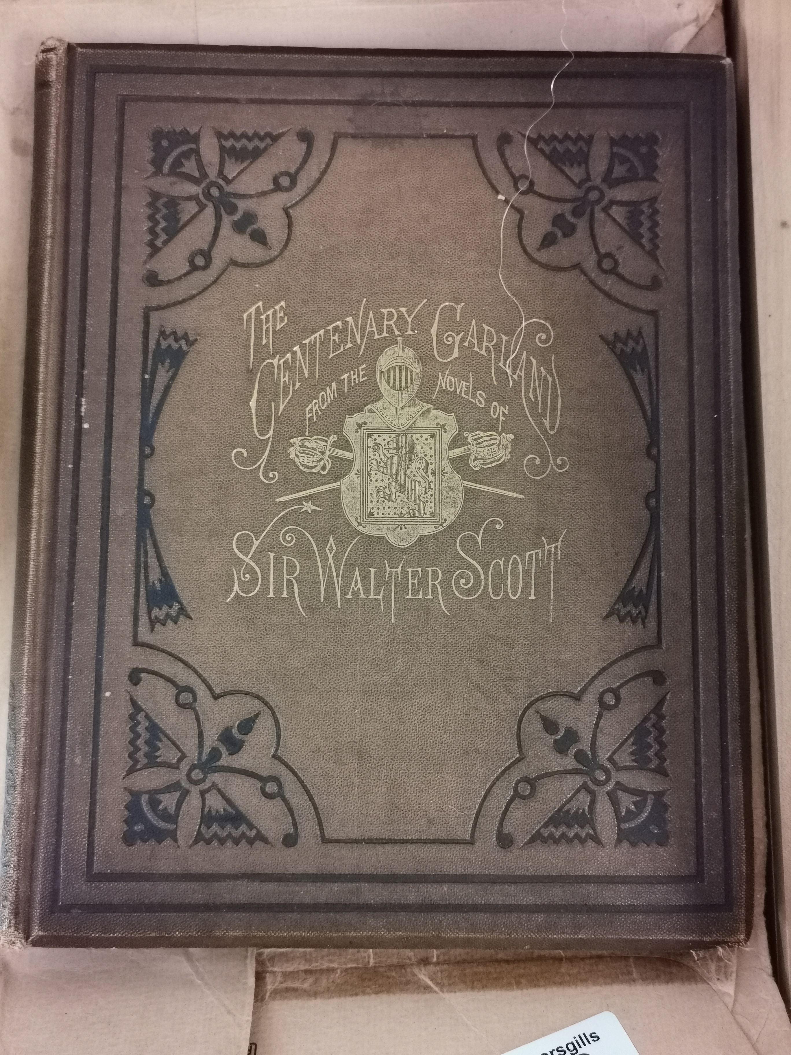 First Edition of The Centenary Garland by Walter Scott