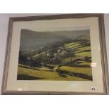 David Allen Countryside dales watercolour