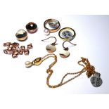 A MIXED COLLECTION OF SILVER JEWELLERY ITEMS Including necklaces, earrings and rings. (approx 25)