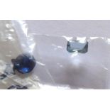 A LOOSE SRI LANKAN CUSHION CUT SAPPHIRE. (approx weight 1.53ct)