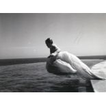 BOB CARLOS CLARKE, 1950 - 2006, LARGE BLACK AND WHITE PHOTOGRAPH Titled 'St. Tropez 03', child